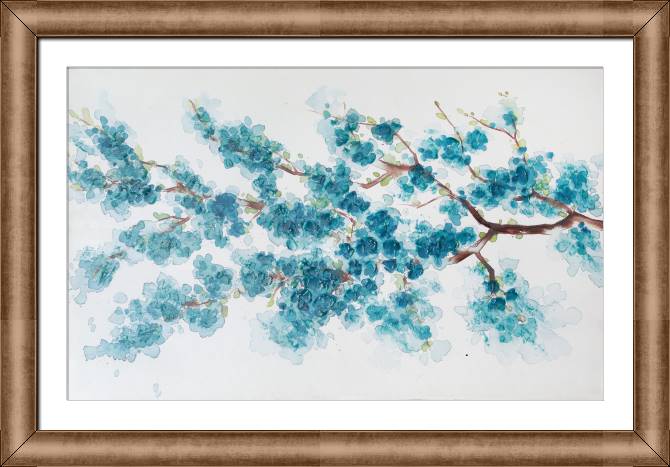 Картины в рамке, багете Blue Sakura