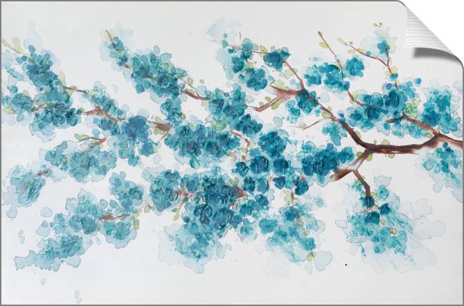 Картины на холсте Blue Sakura