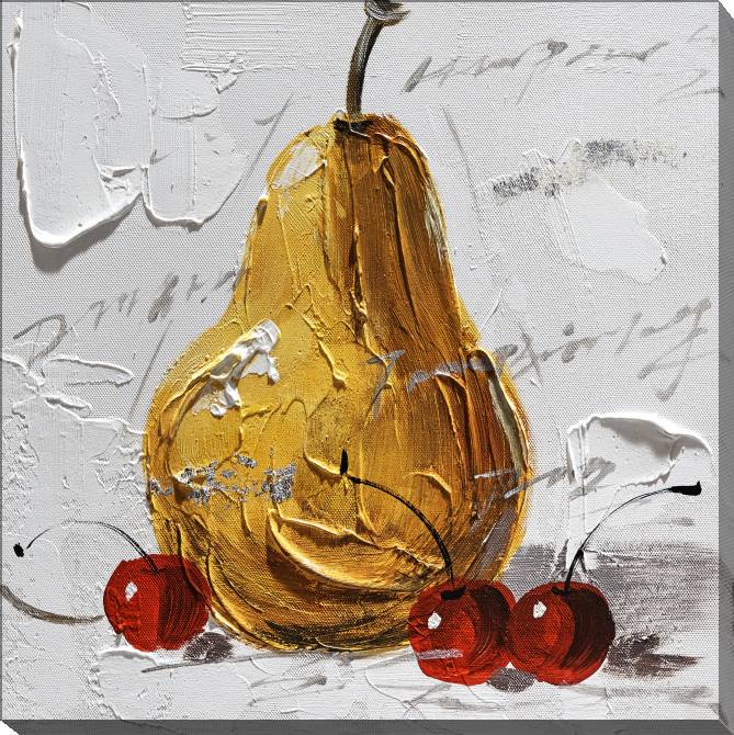 Paintings on canvas Pear