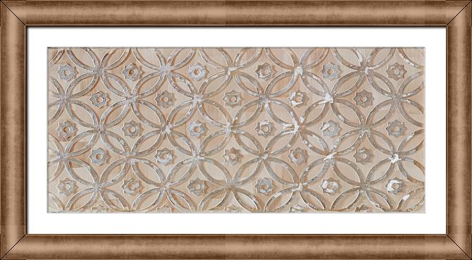 Картины в рамке, багете Beige patterns
