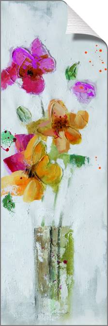 Картины на холсте Painted flowers