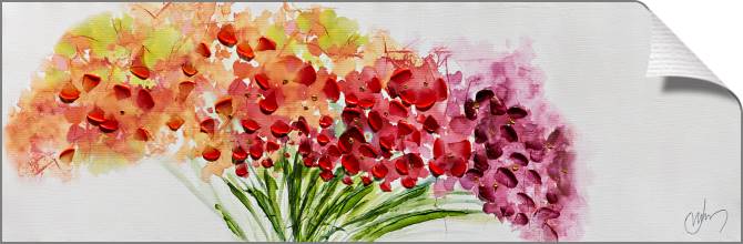 Paintings on canvas Wildflowers 2