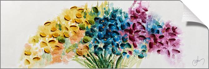 Картины на холсте Wildflowers