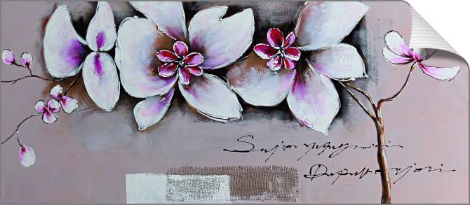 Paintings on canvas Blooming branch