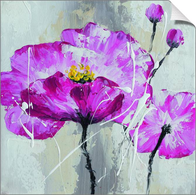 Картины на холсте Raspberry flowers and buds