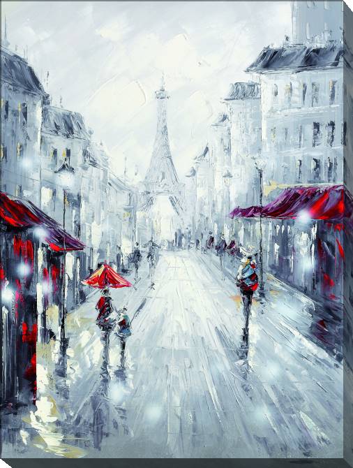 Paintings on canvas Parisian style