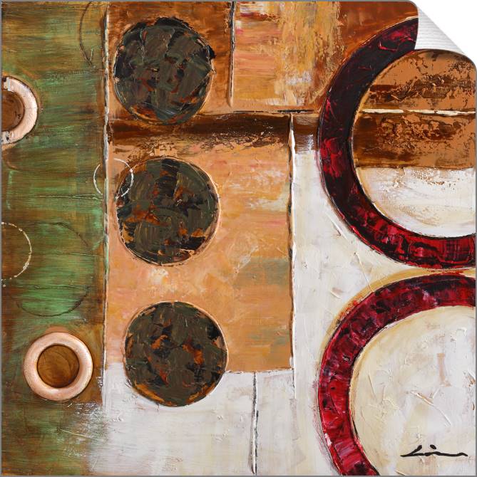 Картины на холсте Abstract circles 2