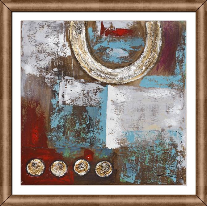 Картины в рамке, багете Abstraction circles