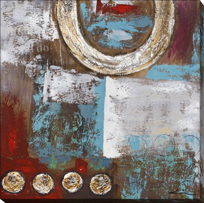 Paintings on canvas Abstraction circles