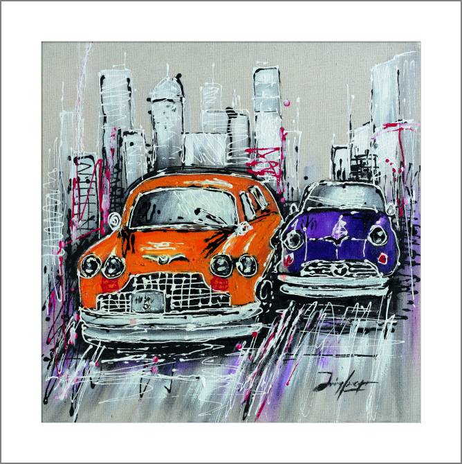 Paintings, photos from Passepartout Auto orange
