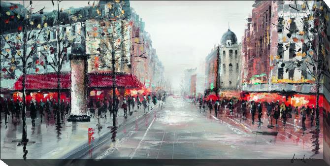 Paintings on canvas Avenue