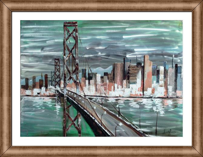 Картины в рамке, багете Bridge paints