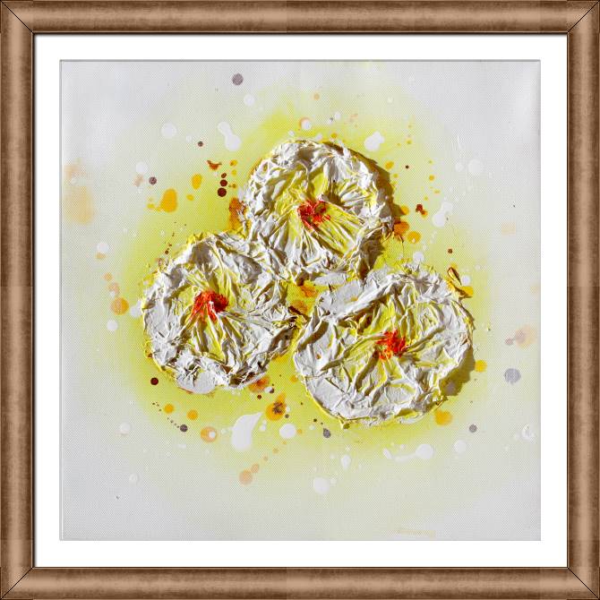Картины в рамке, багете Stucco yellow