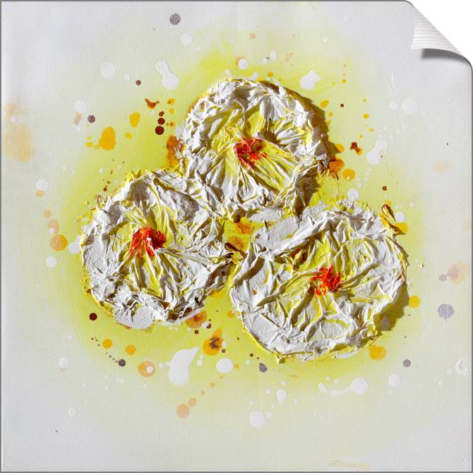 Картины на холсте Stucco yellow