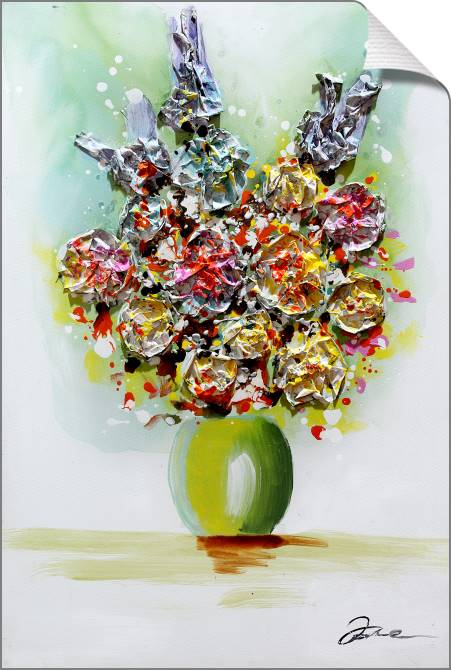 Купить и печать на заказ Картины на холсте Букет