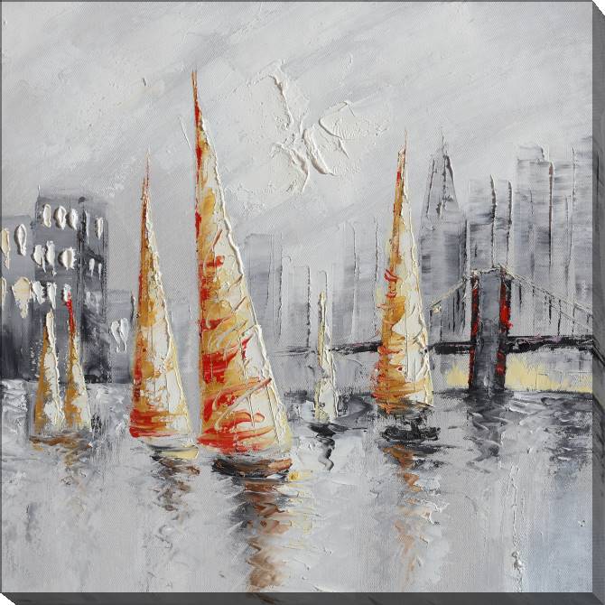 Paintings on canvas Sailboats 1