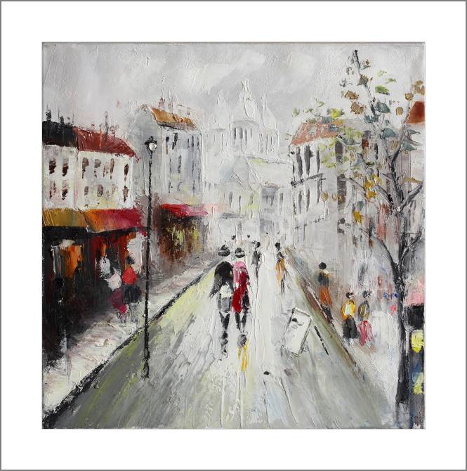 Купить и печать на заказ Картины, фото с паспарту Прогулки по городу