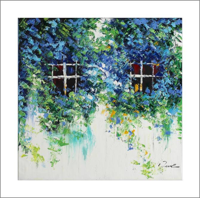 Купить и печать на заказ Картины, фото с паспарту Вьющиеся растения