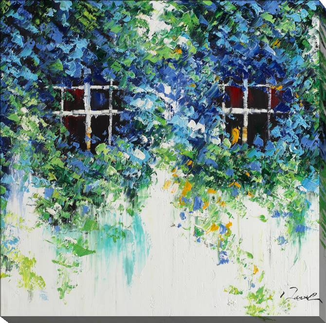 Paintings on canvas Climbing plants