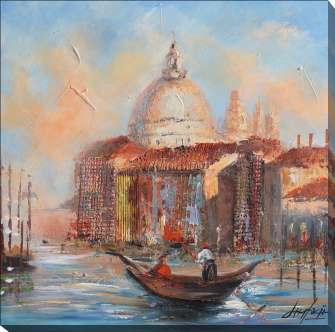 Paintings on canvas The shore