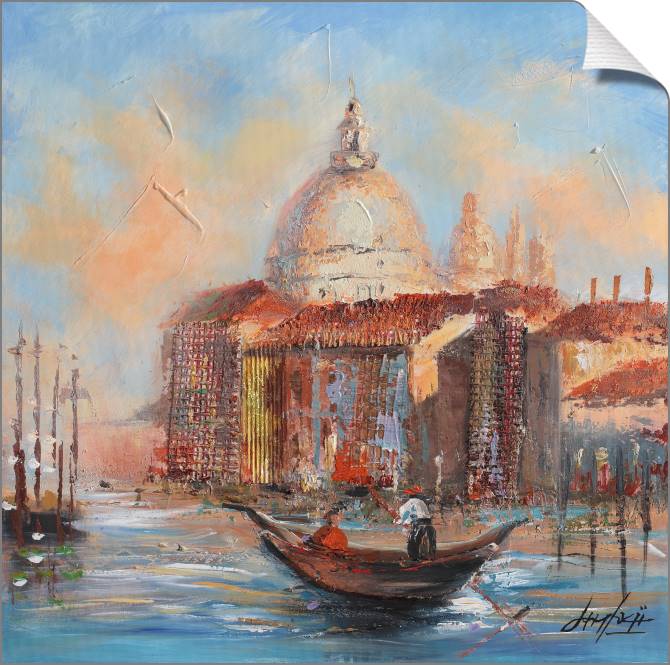 Купить и печать на заказ Картины на холсте У берега