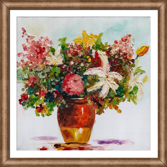 Картины в рамке, багете Amazing bouquet