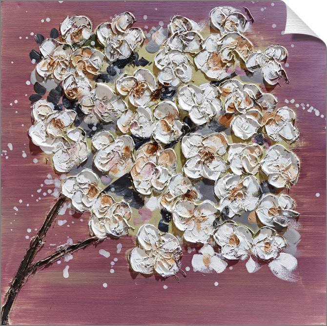 Картины на холсте Stucco purple