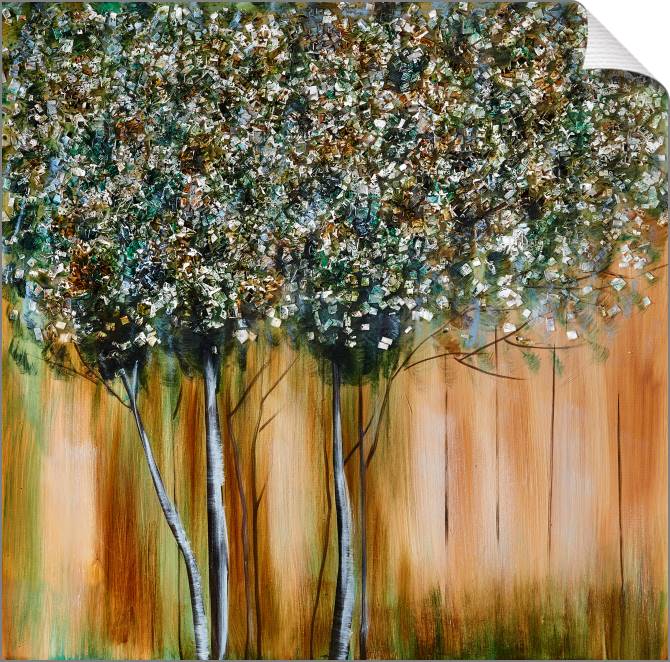 Картины на холсте The trees are square