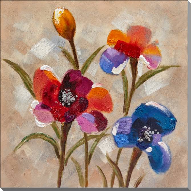 Paintings on canvas Irises