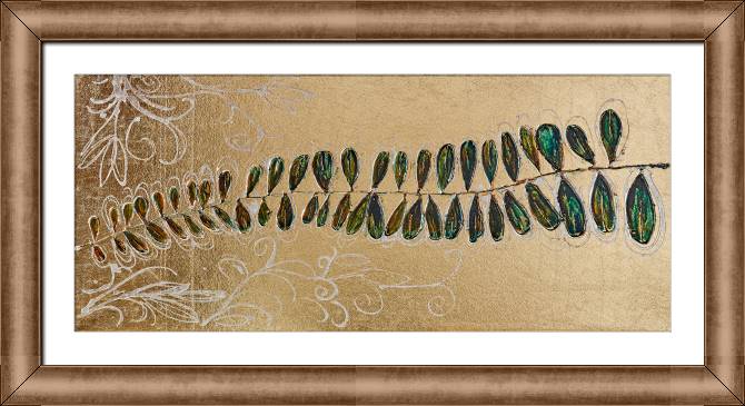 Картины в рамке, багете Painted branch