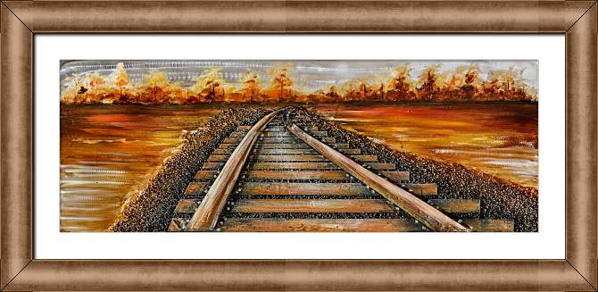 Картины в рамке, багете Railroad