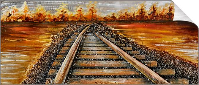 Купить и печать на заказ Картины на холсте Железная дорога