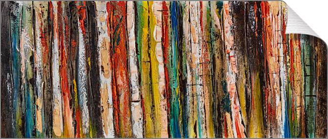 Купить и печать на заказ Картины на холсте Разноцветная абстракция