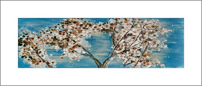 Купить и печать на заказ Картины, фото с паспарту Небесный фон