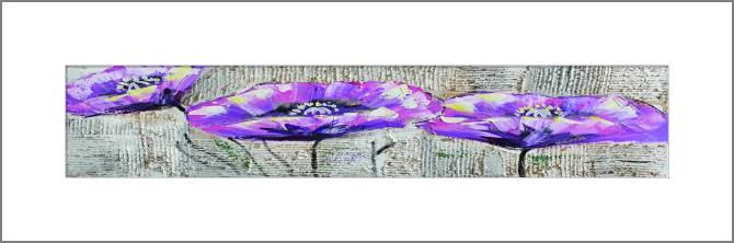Купить и печать на заказ Картины, фото с паспарту Фиолетовые цветы