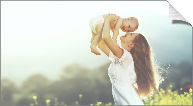 Купить и печать на заказ Картины на холсте Материнство