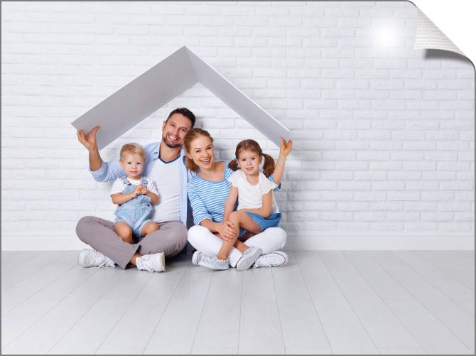 Купить и печать на заказ Картины на холсте Под крышей