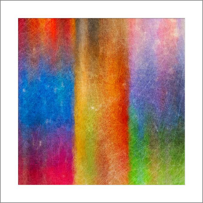 Paintings, photos from Passepartout Rainbow abstraction