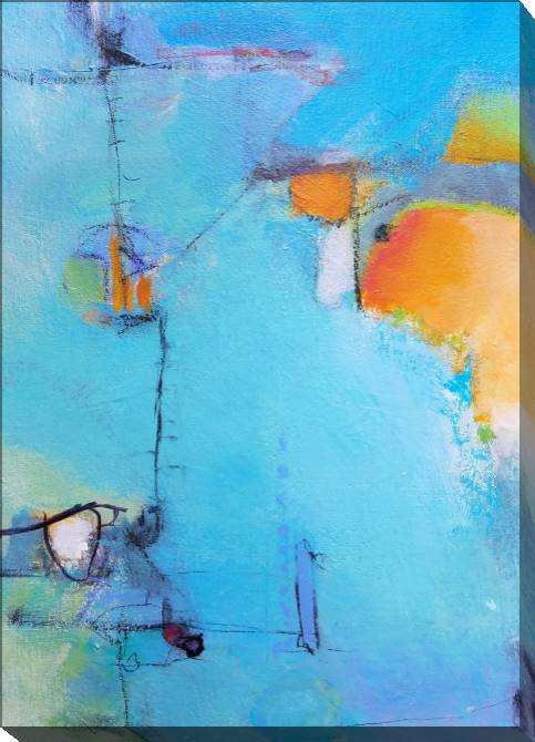 Картины на холсте Nice blue