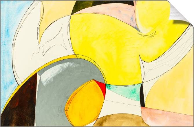 Купить и печать на заказ Картины на холсте Акварель и графика