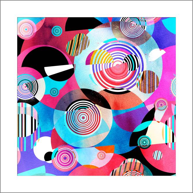 Купить и печать на заказ Картины, фото с паспарту Ретро композиция