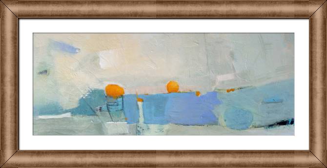 Framed and baguette paintings Quiet shades