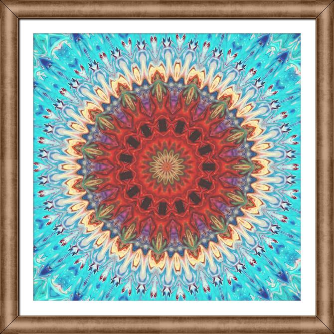 Framed and baguette paintings Meditation