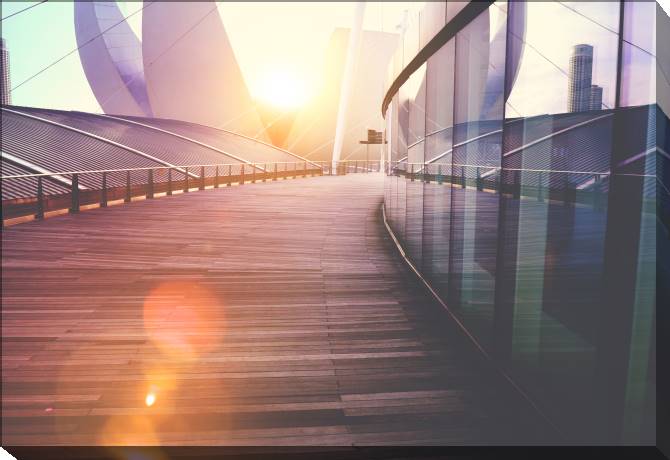 Картины на холсте Modern skyscraper