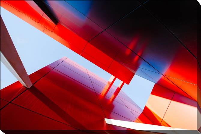 Картины на холсте High-rise buildings