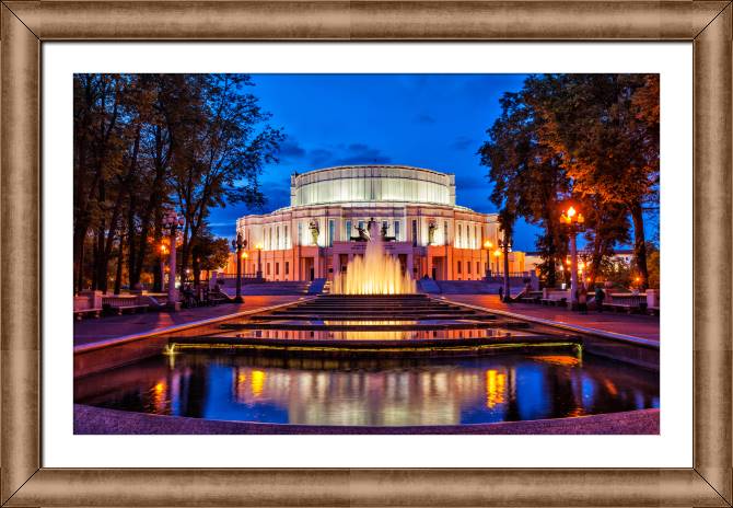 Купить и печать на заказ Репродукции картин Большой театр оперы и балета в Минске