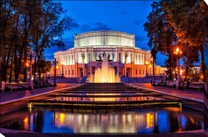 Картины на холсте The Opera and ballet theatre