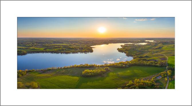 Купить и печать на заказ Картины, фото с паспарту Реки Беларуси