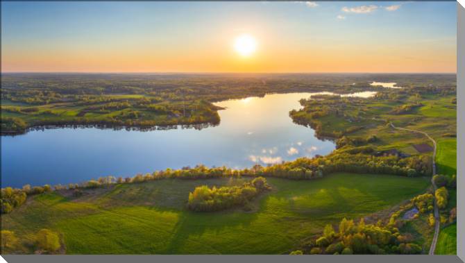 Купить и печать на заказ Картины на пластике, пеноркартоне Реки Беларуси