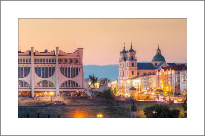 Купить и печать на заказ Картины, фото с паспарту Гродно